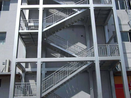 北京钢结构包工制作钢结构楼梯